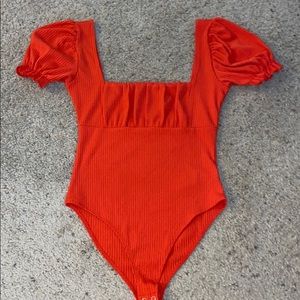 Forever 21 Short Sleeve Bodysuit